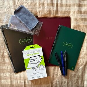 Rocketbook Reusable Notebooks Set